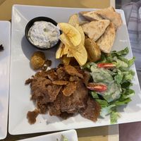 Vegan gyros  at Let's Vegan in Crete