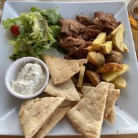 Gyros  at Let's Vegan in Crete