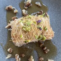 Greet desert  at Let's Vegan in Crete