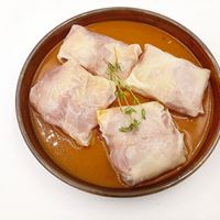 RICE PAPER DUMPLINGS  at Let's Vegan in Crete