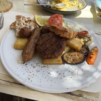 Mixed grill  at Let's Vegan in Crete