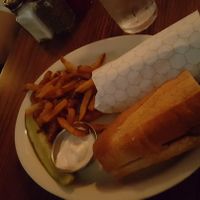 Vegan Cheesesteak with vegan malt vinegar mayonnaise.  at Royal Tavern in Philadelphia
