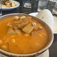 Massaman curry with tofu   at Udom Thai in Centennial