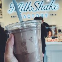 Chocolate DF milkshake  at The Milkshake Factory in Pittsburgh