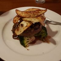 Salisbury steak at Filomena in Clementon