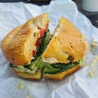 Vegan veg out on Jalapeño at Beach Bagel in Wilmington