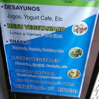 Poster at entry at Tamish in Lima