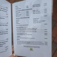 Breakfast Menu part 2 at NaturKost-Bar in Eckernfoerde