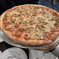 Vegan cheese and pepperoni pizza  at Sky's Pizza Pie in Pensacola