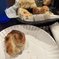 Garlic knots - must specify. Not on menu as vegan   at Sky's Pizza Pie in Pensacola
