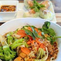 Bun Chay 👍👍 at Viet Kitchen in Santa Maria