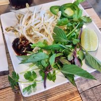 Veggie Pho Side with Hoisin Sauce at Viet Kitchen in Santa Maria