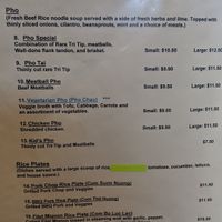Menu (Page 2 of 3) at Viet Kitchen in Santa Maria