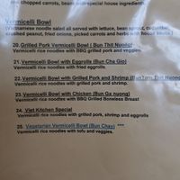 Menu (Page 3 of 3) at Viet Kitchen in Santa Maria