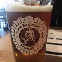 Craft beer at Civilian Brewing Corps in Spencer