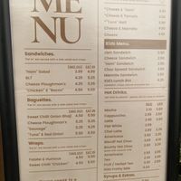 Menu  at Hopefield Animal Sanctuary - Max's Cafe in Brentwood