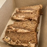 Banana and cinnamon cake  at Hopefield Animal Sanctuary - Max's Cafe in Brentwood