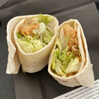 Sweet Chilli "Chicken" wrap  at Hopefield Animal Sanctuary - Max's Cafe in Brentwood