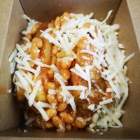 Jacket Potato with Cheeze and Baked Beans at Hopefield Animal Sanctuary - Max's Cafe in Brentwood