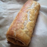 Sausage Roll at Hopefield Animal Sanctuary - Max's Cafe in Brentwood
