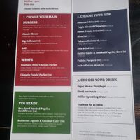 Express Lunch menu at A Nation of Shopkeepers in Leeds