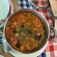 Bean and vegetable stew  at Forno D'Orca in Nazare