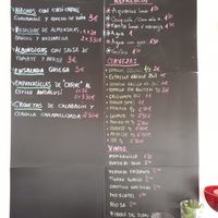 Carta at Las Niñas Veganas in Cadiz
