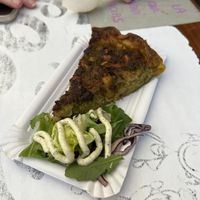 Quiche  at Las Niñas Veganas in Cadiz