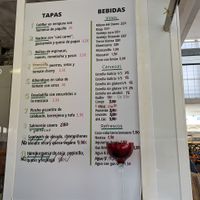 Menu (Nov 2023) at Las Niñas Veganas in Cadiz