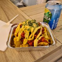 Nachos at Las Niñas Veganas in Cadiz