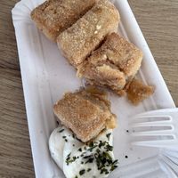 Tomato and rice croquettes   at Las Niñas Veganas in Cadiz