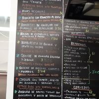 Carta y precios at Las Niñas Veganas in Cadiz