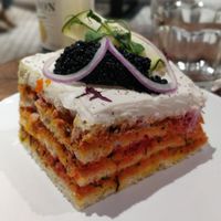 Smörgåstårta! at Löfqvist & Vi in Gothenburg