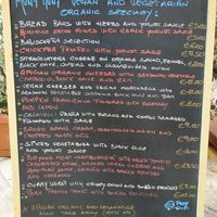 Menú, casi todo vegano! at Munz Munz in Monopoli