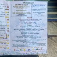 Lunch menu part 2  at Munz Munz in Monopoli