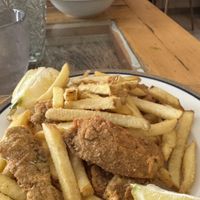 Fish & Chips five stars 🤩  at Munz Munz in Monopoli
