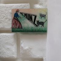 sign outside at Munz Munz in Monopoli