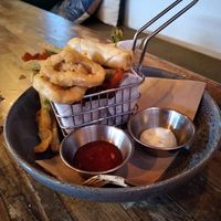 Deep fried basket was a hit with the kids at Izakaya Midori in Reedy Creek