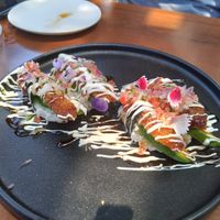 Chikiavo nigiri was heavenly at Izakaya Midori in Reedy Creek
