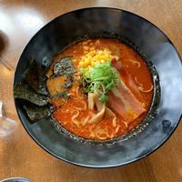 Aka ramen  at Izakaya Midori in Reedy Creek