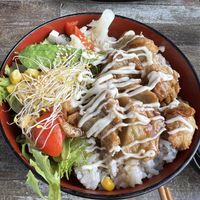 Chickity don  at Izakaya Midori in Reedy Creek