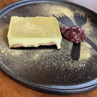 Matcha and red bean dessertt  at Izakaya Midori in Reedy Creek