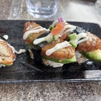 “Chicken” sushi  at Izakaya Midori in Reedy Creek