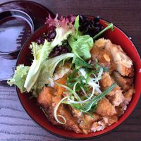 Katsu don  at Izakaya Midori in Reedy Creek