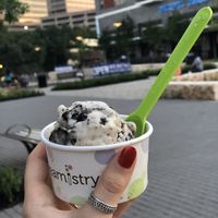 Banana with Oreos  at Creamistry in Irving