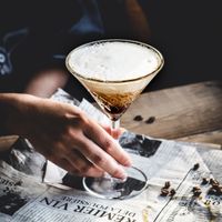 Espresso martini at Van Doorn en Doorn in Enschede