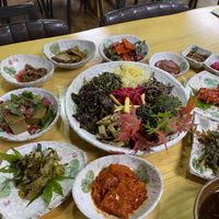 Another gorgeous spread!  at Jeombongsan Sanchae in Sokcho