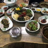 Basic set at Jeombongsan Sanchae in Sokcho