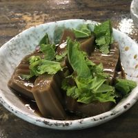 Acorn jello at Jeombongsan Sanchae in Sokcho