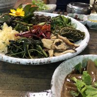 Wild plants at Jeombongsan Sanchae in Sokcho